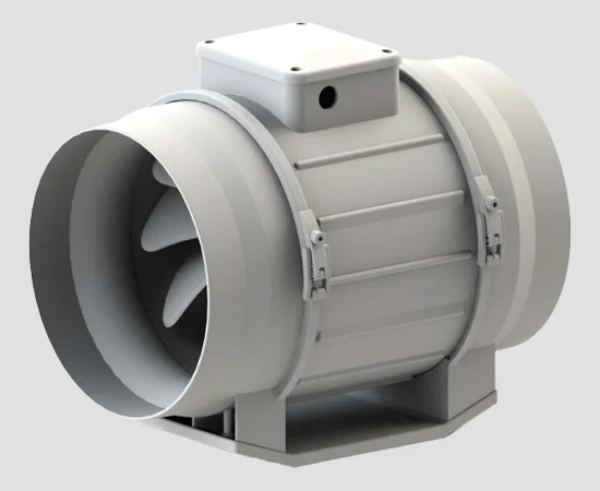 Mixed Flow Plastic In-line Fan MFF-FR