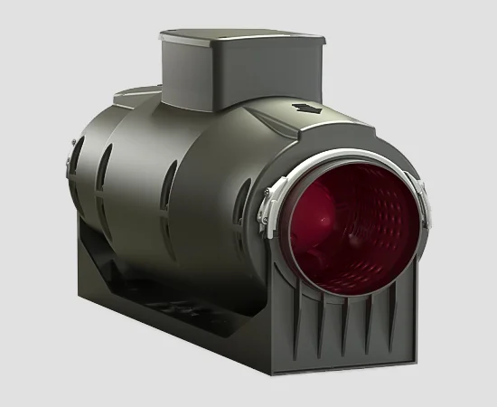 Sound-proof Mixed Flow Extractor Fans